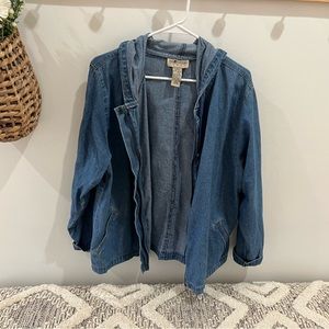 Vintage Sag Harbor Denim zipper jacket